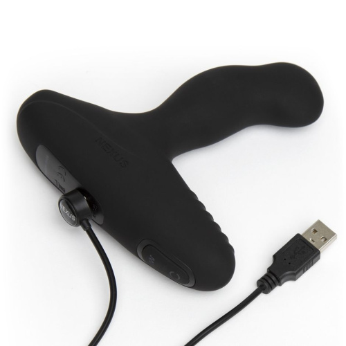 Чёрный массажер простаты NEXUS REVO INTENSE 2.0 с вращающейся головкой фото 3