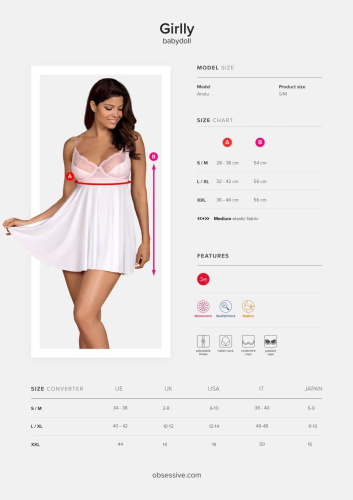 Восхитительный коротенький беби-долл Girlly с кружевом фото 5