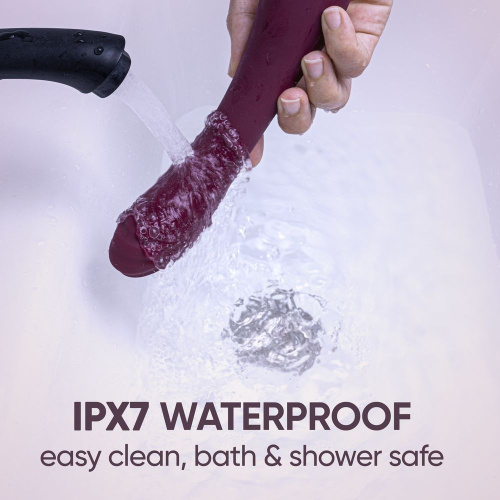 Фиолетовый вибратор Selove CurveRush для симуляции точки G - 20,3 см. фото 3