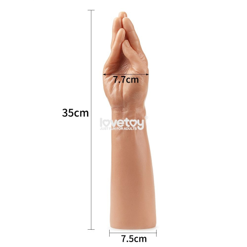 Рука для фистинга 13.5 King Size Realistic Magic Hand - 35 см. фото 2
