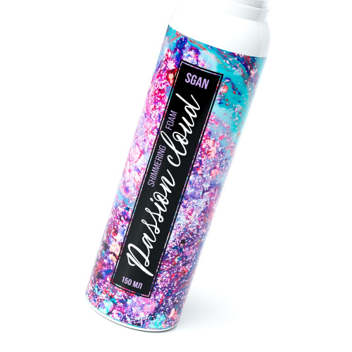 Шиммер для массажа с хрустящей пенкой Passion Cloud - 150 мл. фото 4