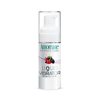 Жидкий вибратор со вкусом лесных ягод  Amoreane Berries - 30 мл.