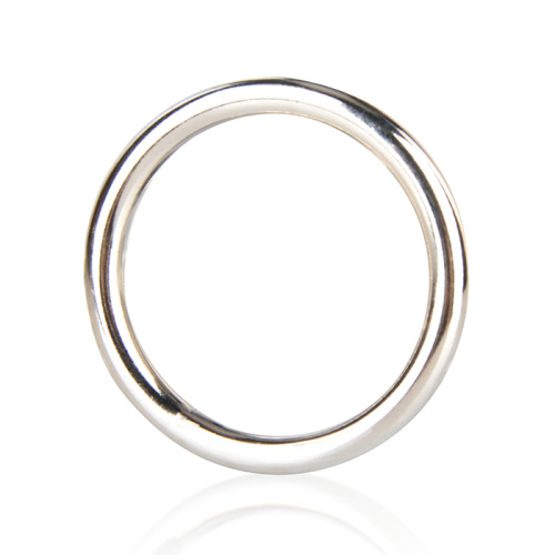 Стальное эрекционное кольцо STEEL COCK RING - 3.5 см. фото 2