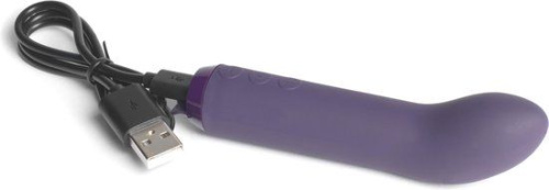 Фиолетовый мини-вибратор G-Spot Bullet - 11,4 см. фото 8