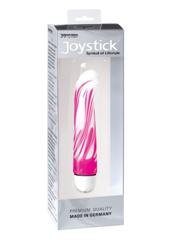 Розово-белый вибратор Flick-Flac Comfort - 17,8 см. фото 2