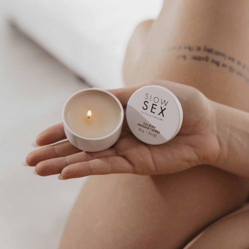 Массажная свеча для всего тела Slow Sex - 50 гр. фото 4