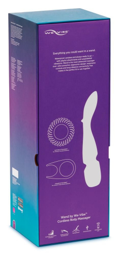 Фиолетовый вибратор-жезл We-Vibe Wand фото 8