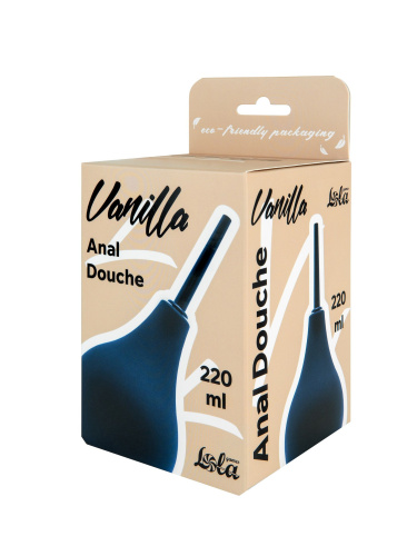 Черный анальный душ Anal Douche L фото 2