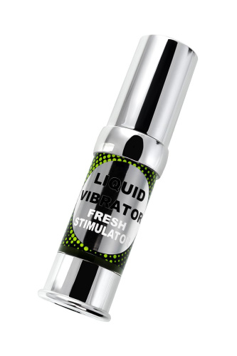 Освежающий гель с эффектом вибрации Liquid Vibrator Fresh Stimulator - 15 мл. фото 4