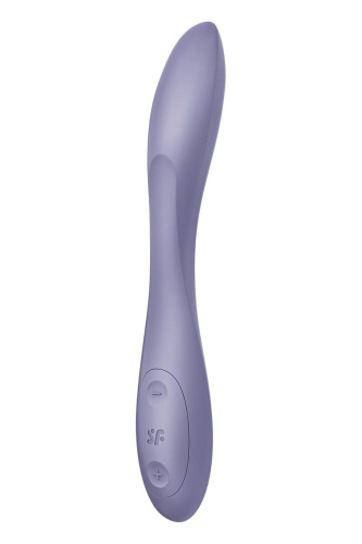 Сиреневый гибкий вибратор Satisfyer G-Spot Flex 2 - 19,5 см. фото 2