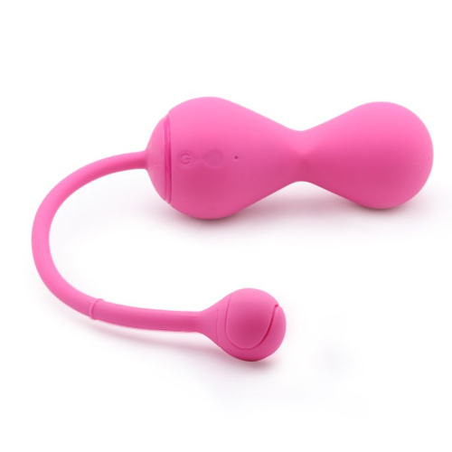 Подарочный набор: розовый тренажер Кегеля MAGIC KEGEL MASTER 2 и фиолетовые менструальные чаши фото 2