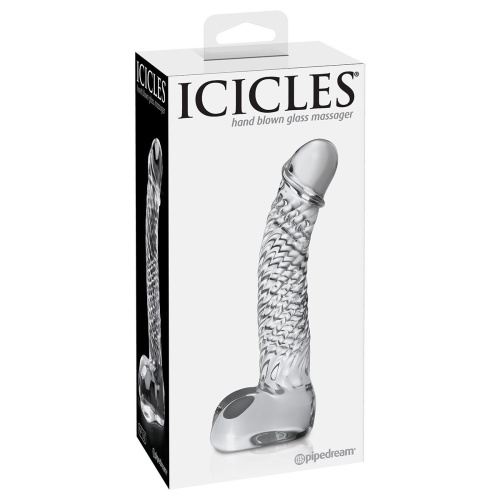 Анальный стимулятор Icicles №61 - 16,5 см. фото 5