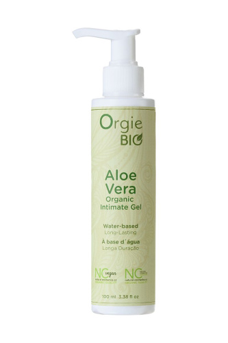 Органический интимный гель ORGIE Bio Aloe Vera с экстрактом алоэ вера - 100 мл. фото 2