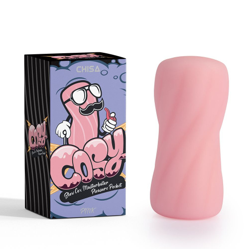 Розовый мастурбатор Blow Cox Masturbator Pleasure Pocket фото 2