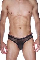 Мужские полупрозрачные трусы-слипы Мужские полупрозрачные трусы-слипы