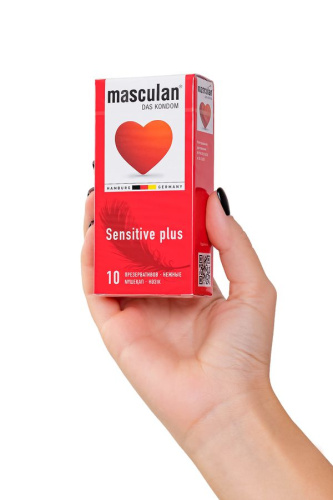 Презервативы Masculan Sensitive plus - 10 шт. фото 4