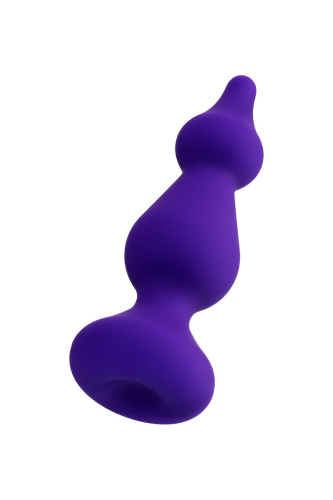 Фиолетовая анальная втулка Sholt - 10 см. фото 2