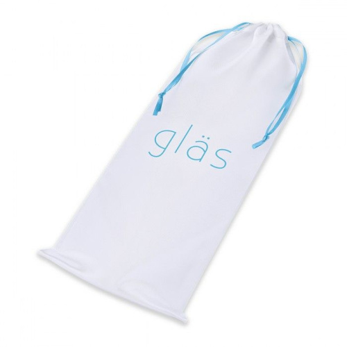 Гладкий стеклянный стимулятор G-Spot Tickler - 17 см. фото 5