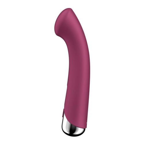 Сливовый вибратор для G-точки Spinning G-Spot 1 - 17 см. фото 2