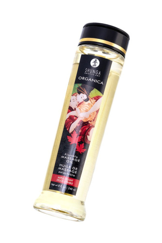 Массажное масло с ароматом кленового сиропа Organica Maple Delight - 240 мл. фото 5