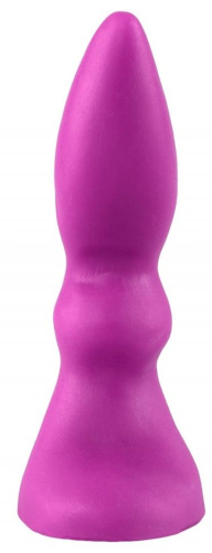 Фиолетовая коническая пробка - 10 см. фото 2