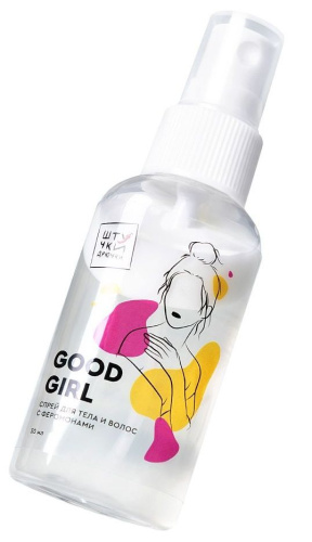 Двухфазный спрей для тела и волос с феромонами Good Girl - 50 мл. фото 2