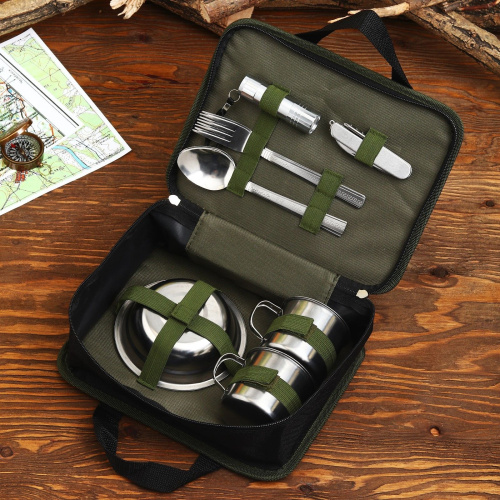 Набор для пикника «Полевая кухня» из 10 предметов фото 5