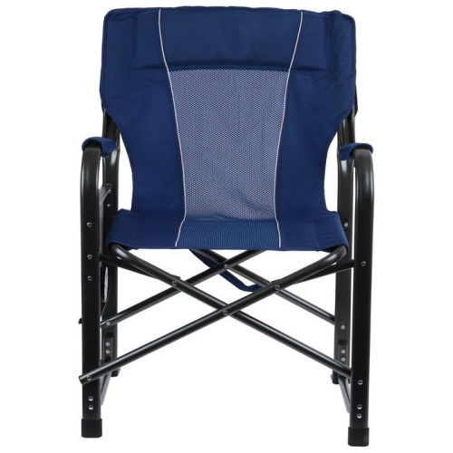 Синее туристическое кресло Maclay со столиком (63х47х94 см) фото 5