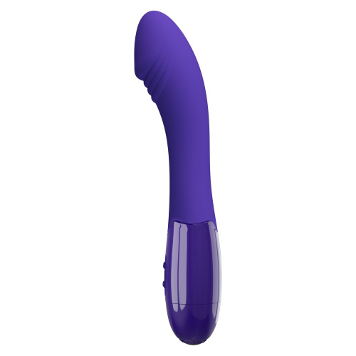 Фиолетовый вибростимулятор Elemetal-Youth - 19,3 см. фото 2