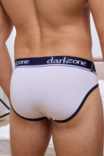 Белые мужские трусы-брифы с вырезом фото 3 Белые мужские трусы-брифы с вырезом фото 3