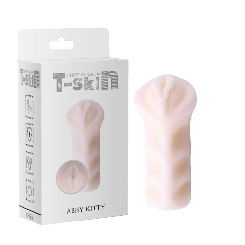 Белый мастурбатор-вагина Fire a Gun No.05/Abby Kitty фото 4