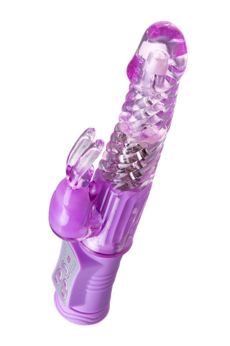 Фиолетовый вибратор High-Tech fantasy - 22,5 см. фото 6