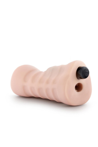 Телесный мастурбатор-вагина Ayumi с вибрацией фото 4