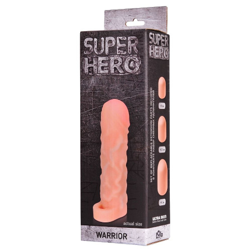 Фаллоудлинитель SUPER HERO Warrior - 16 см. фото 3