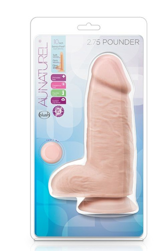 Телесный фаллоимитатор 2.75 Pounder - 25,4 см. фото 4 Телесный фаллоимитатор 2.75 Pounder - 25,4 см. фото 4