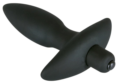 Анальная вибровтулка с 5 скоростями вибрации Vibrating Plug Small - 13 см. фото 2