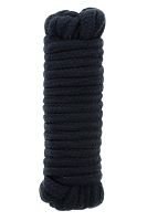 Чёрная веревка для связывания Love Rope - 5 м.