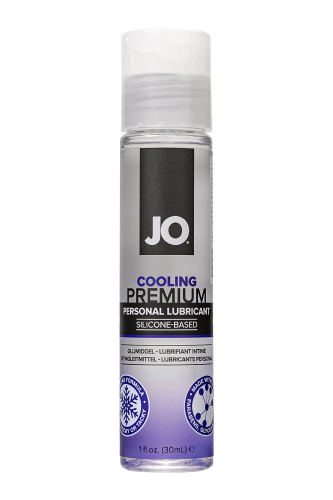 Охлаждающий лубрикант на силиконовой основе JO Premium COOLING - 30 мл. Охлаждающий лубрикант на силиконовой основе JO Premium COOLING - 30 мл.