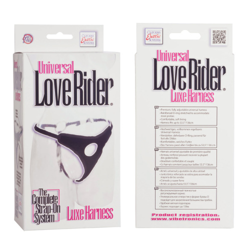 Трусы для страпона с универсальным креплением Universal Love Rider Luxe Harness фото 2