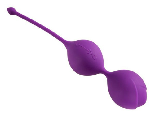 Фиолетовые вагинальные шарики U-tone фото 2