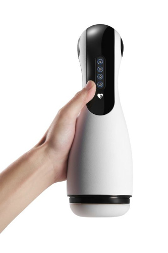 Белый инновационный мастурбатор Good night с имитацией орального секса фото 3 Белый инновационный мастурбатор Good night с имитацией орального секса фото 3