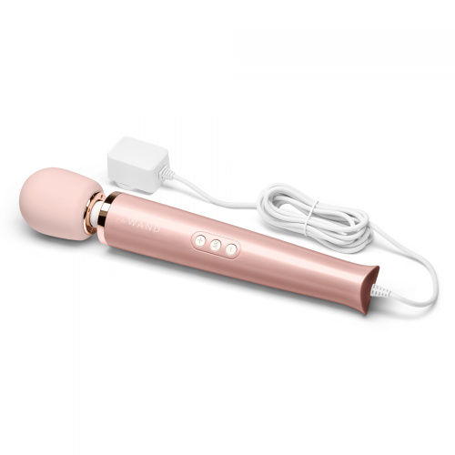 Проводной жезловый вибромассажер Le Wand Powerful Plug-In Vibrating Massger - 34 см. фото 4