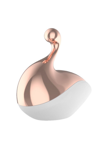 Белый вакуумный стимулятор клитора Liberty Swan фото 3