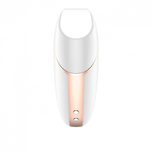 Белый вакуум-волновой вибростимулятор Satisfyer Love Triangle фото 4