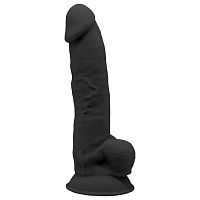 Черный фаллоимитатор Model 3 - 23,1 см. Черный фаллоимитатор Model 3 - 23,1 см.