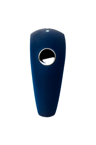 Синее эрекционное кольцо на пенис Satisfyer Power Ring фото 3