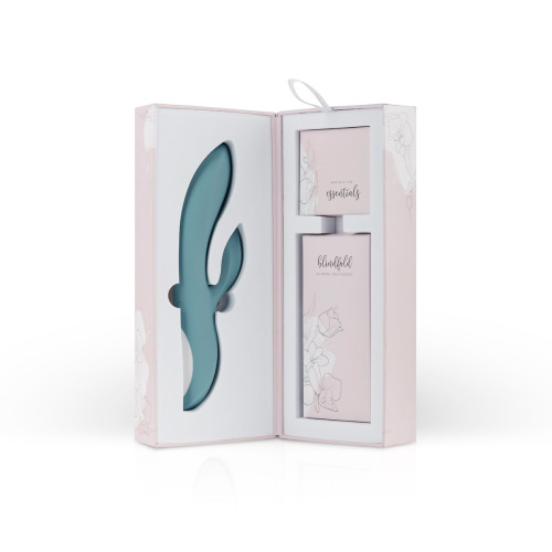 Вибратор с клиторальным стимулятором The Violet Rabbit Vibrator - 20 см. фото 4