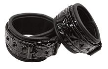 Черные оковы на ноги Sinful Ankle Cuffs