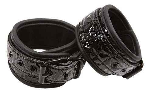 Черные оковы на ноги Sinful Ankle Cuffs Черные оковы на ноги Sinful Ankle Cuffs