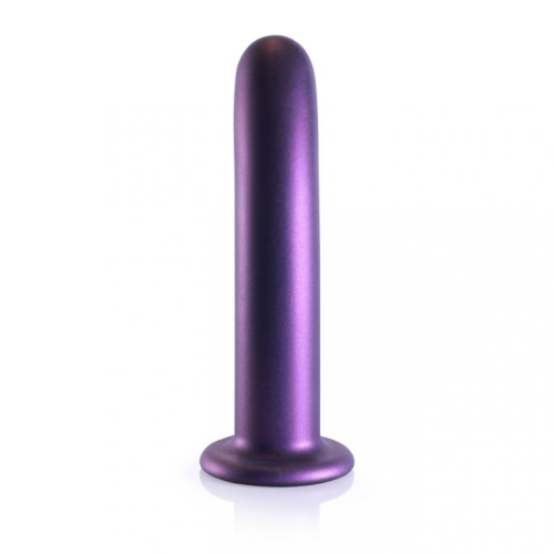 Фиолетовый фаллоимитатор Smooth G-Spot - 17,7 см. фото 3